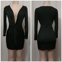 Fashion Mini Dress New Size S Strech Material.