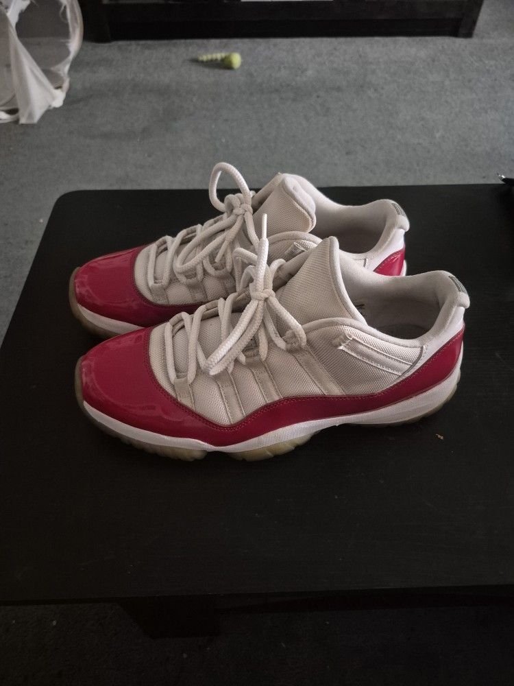 Cherry Red Jordan 11 Lows