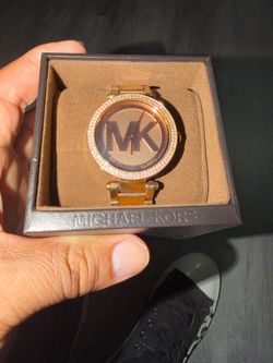 New Michael Kors Rose Gold-Tone Watch