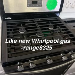 Like New Whirlpool Gas range