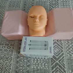 Lash Mannequin Head Pillow Sterilized Gar 21oz 