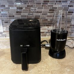 Air Fryer and Nutribullet