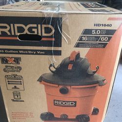 Ridgid Dry Vacuum - 16 Gallon