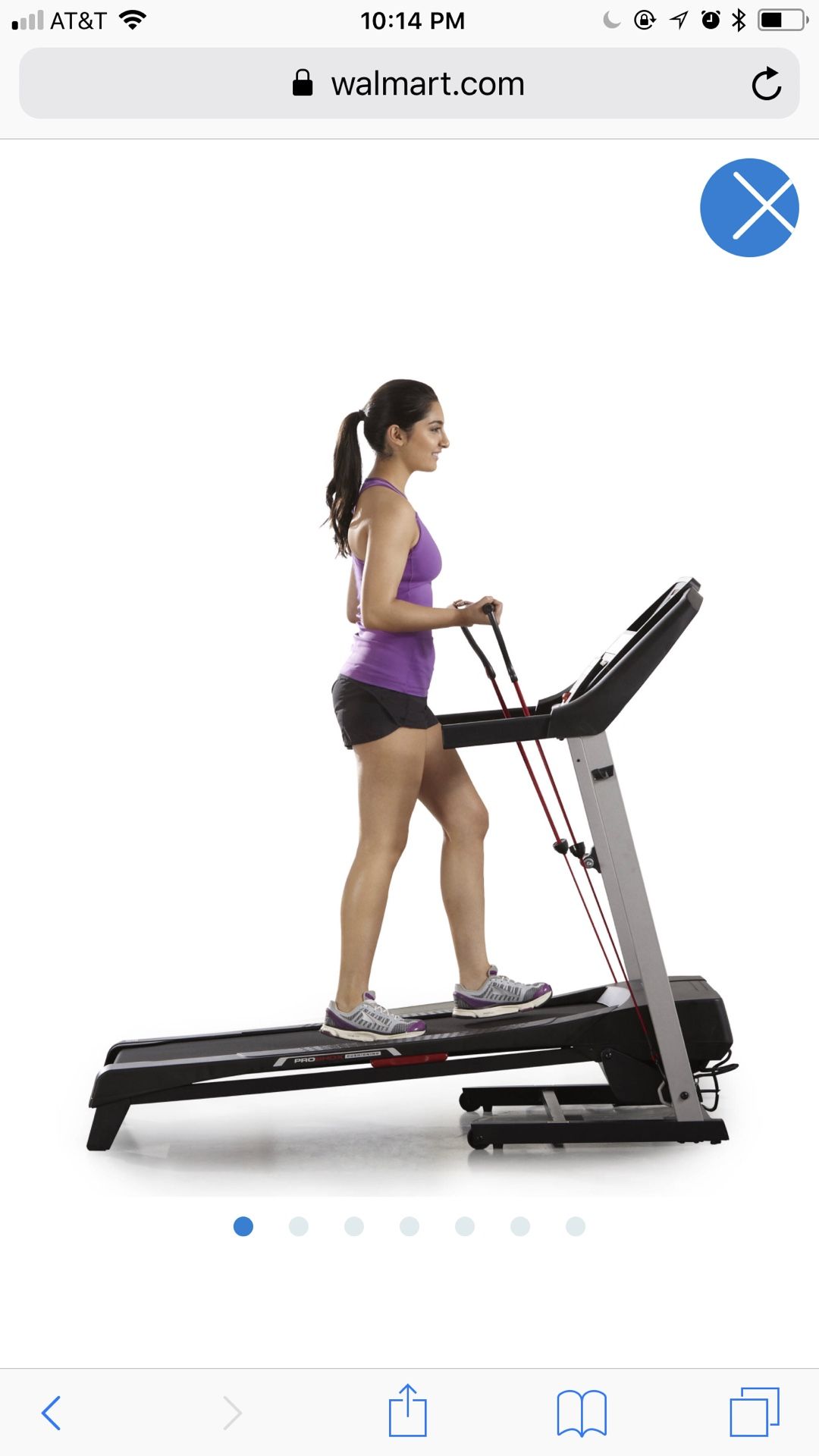 ProForm 6.0 RT Folding Total Body Workout Treadmill