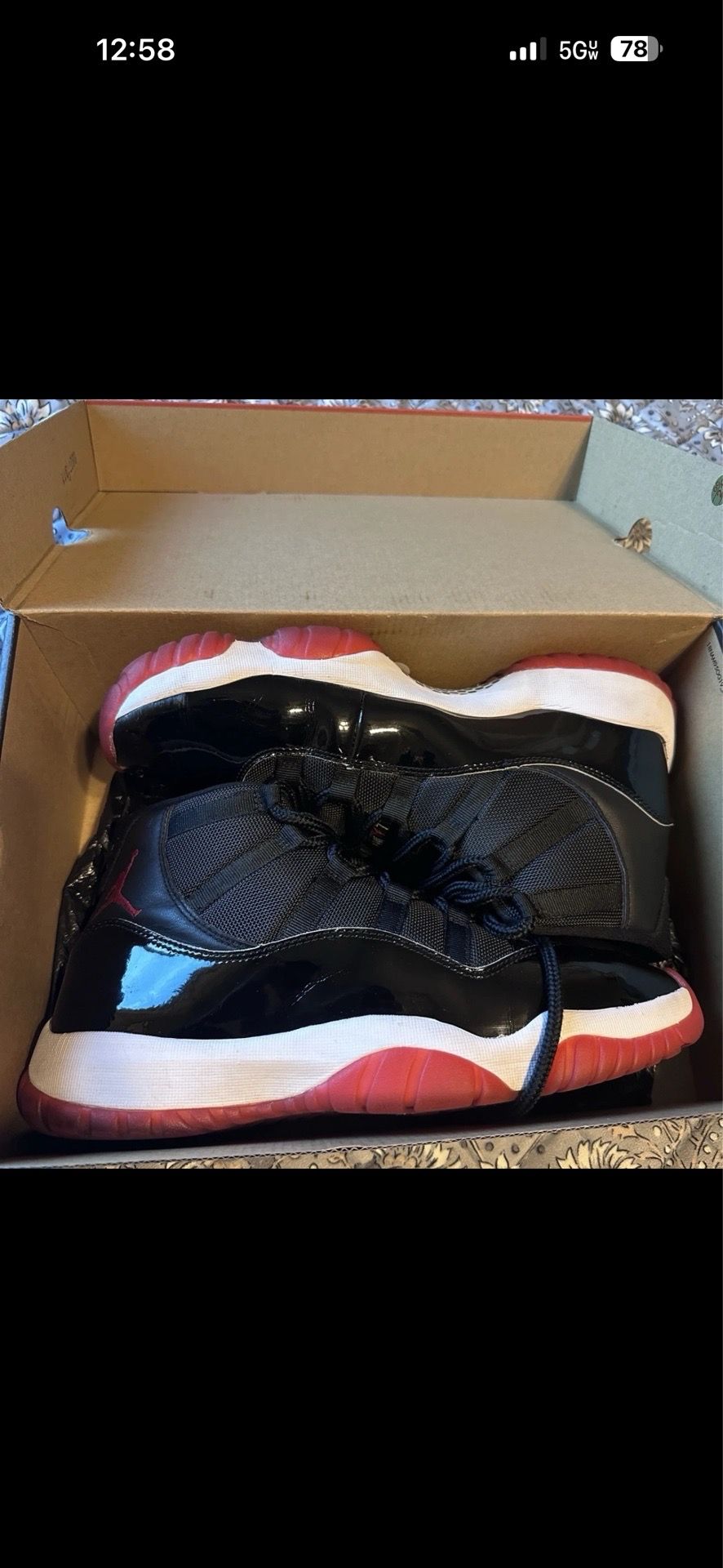 Jordan Air Jordan 11 Retro High Bred Black