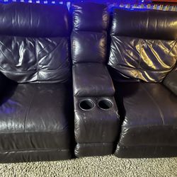  Leather Loveseat For Sale!