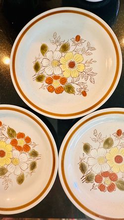 Vintage stoneware dishes