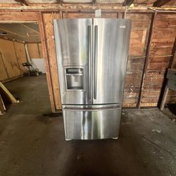 Kenmore Elite Stainless Steel Refrigerator French Door and Freezer