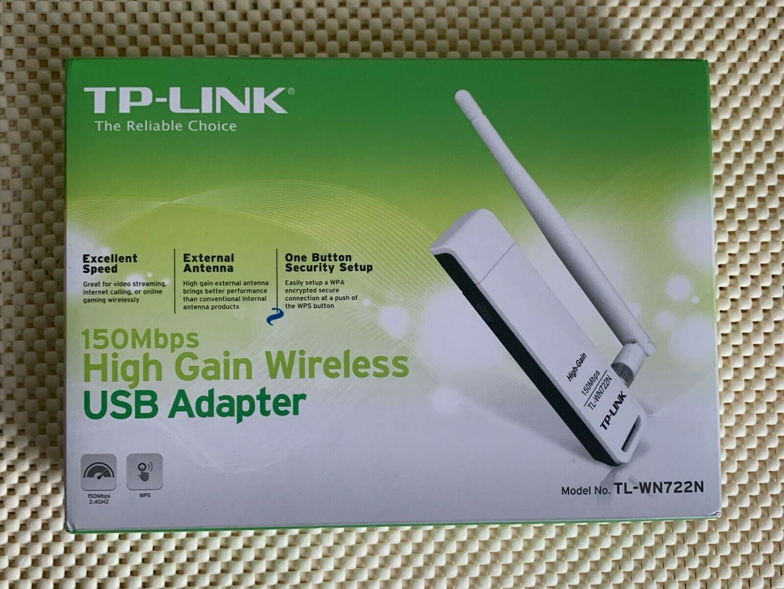 TP Link TL-WN722N 150MPS High Gain Wireless USB Network Adapter
