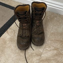 Size 9 Carolina Work Boots