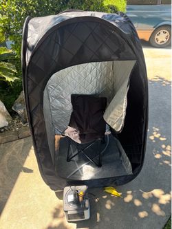 Portable sauna for home