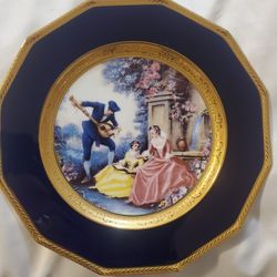 Vintage Limoges Legal France Decorative  Plate