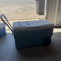 Coleman Cooler With Wheels 