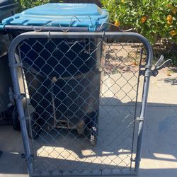 Metal Door Fence
