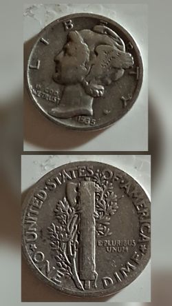 1935 mercury dime