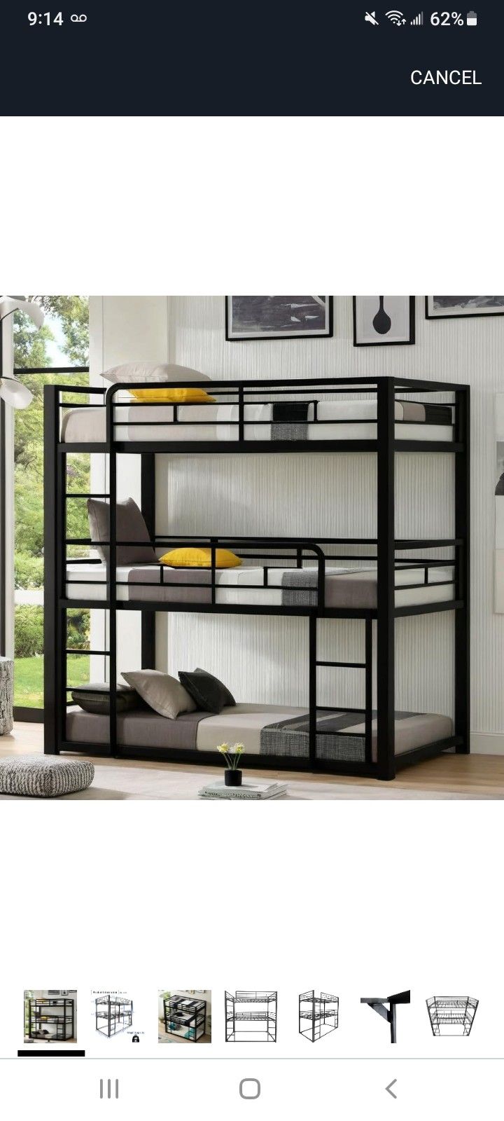 Triple Bunk Bed