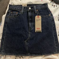Levi Blue Jean Skirt