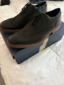Size 8 Leather, Suede Shoes