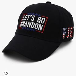 Let's Go Brandon Hat Funny FJB Joe Biden Adjustable Baseball Cap Lets Go Bandon Hat Gifts for Men Women