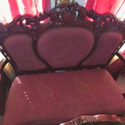 2  Antique Settee Napoleons