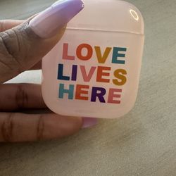 Love Lives Here AirPods Case (2nd generation)