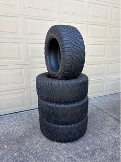 35x12.50R20 Nitto Ridge Grappler Tires – Set of 4 – Great Condition