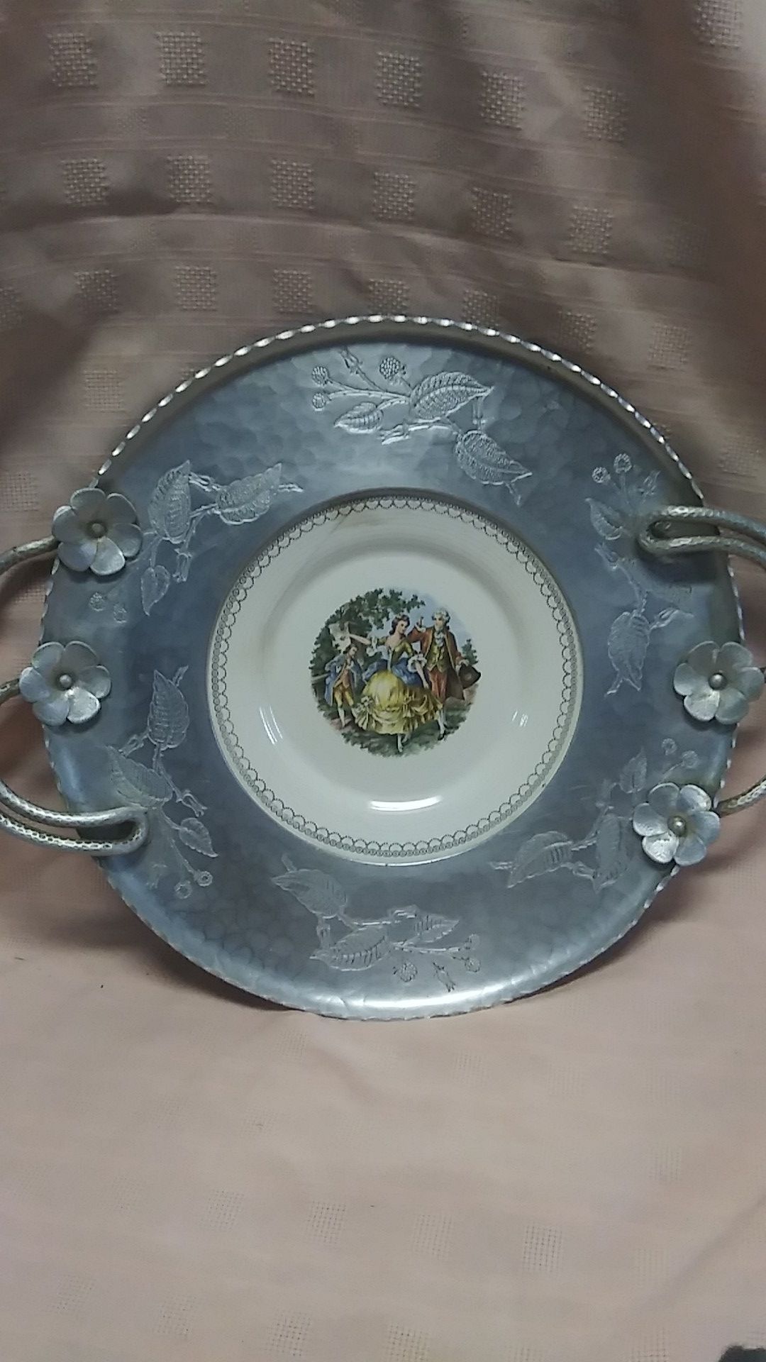 Vintage Wrought Farberware Tray