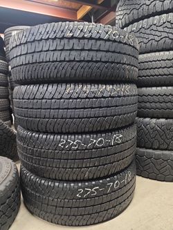 275-70-18" Michelin LTX A/T 10ply Used Tires