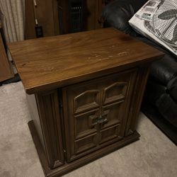 Bedroom Nightstand (1970s Vintage)