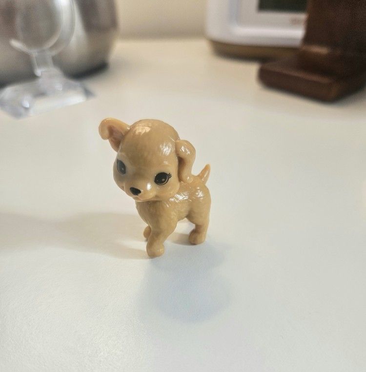 MATTEL Barbie Brown Dog Puppy Pet Animal Replacement Toy