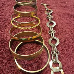 Variety Of 8 Bracelets 