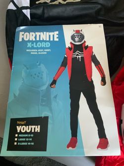 Fortnite X-Lord Youth Costume X-Large