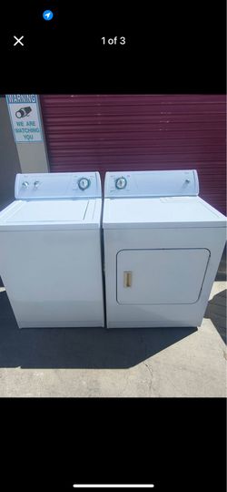 Whirlpool washer dryer set electric ⚡️