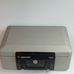 Sentry 1100 Fire-Resistant Portable Safe Chest Without Key