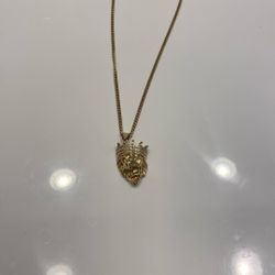 Men’s Chain Necklace  Stylish, Gold Tone, Excellent Condition 