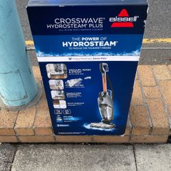 BISSELL CROSSWAVE HYDROSTEAM  PLUS