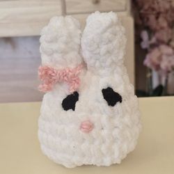 New Handmade Crochet Bunny Head