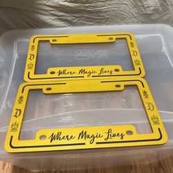Disney License Plate Frame