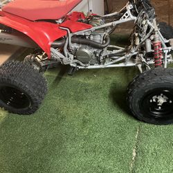 White brothers exhuast trx450r 2005