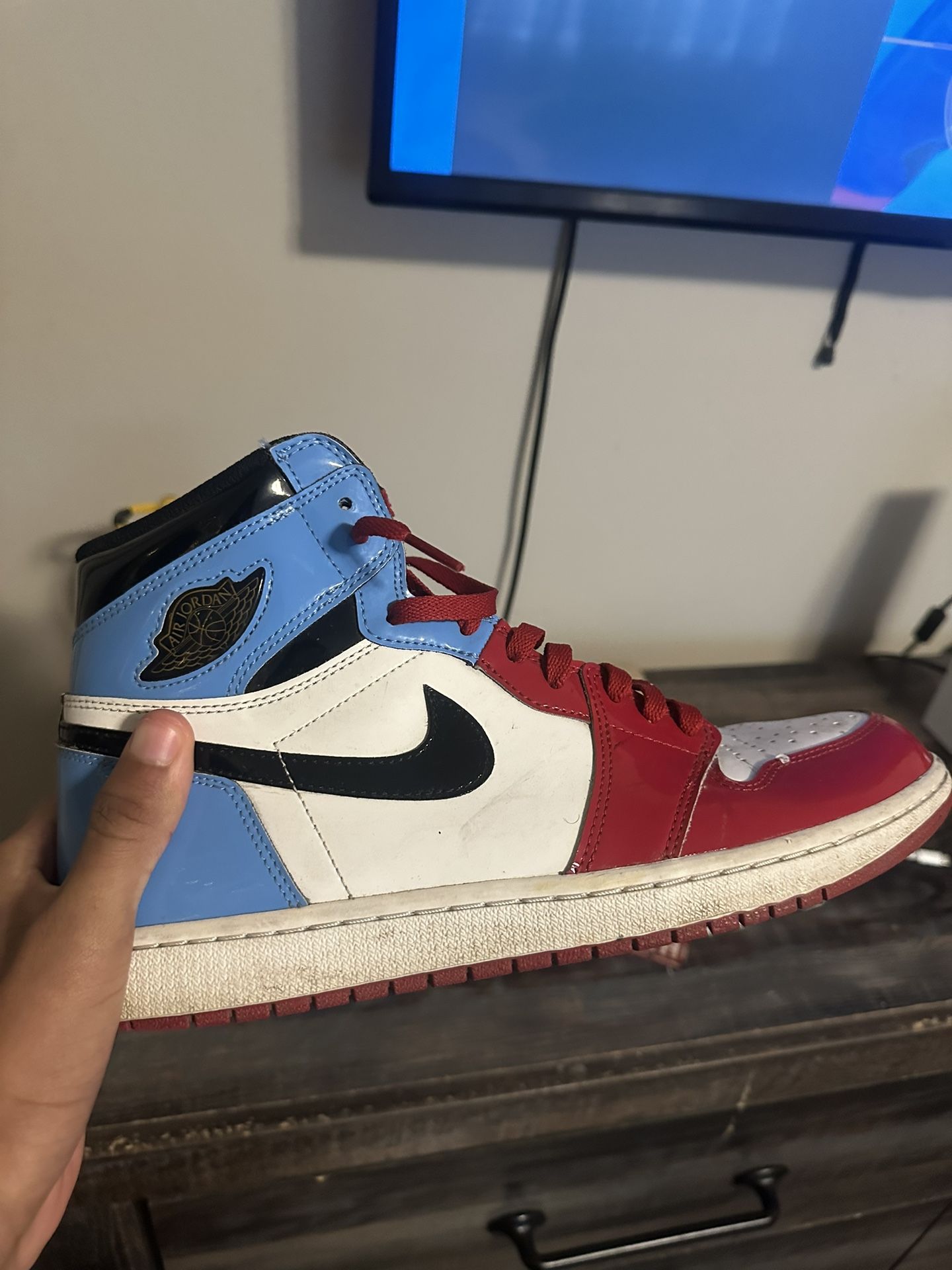 Jordan 1 Fearless Unc Chicago