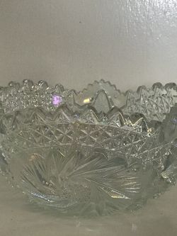 Carousel Colored Glass Bowl