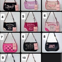 Juicy Couture Mini Wristlet Purses!! (read below plz)