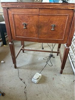 Vintage Kenmore Sewing Machine Table