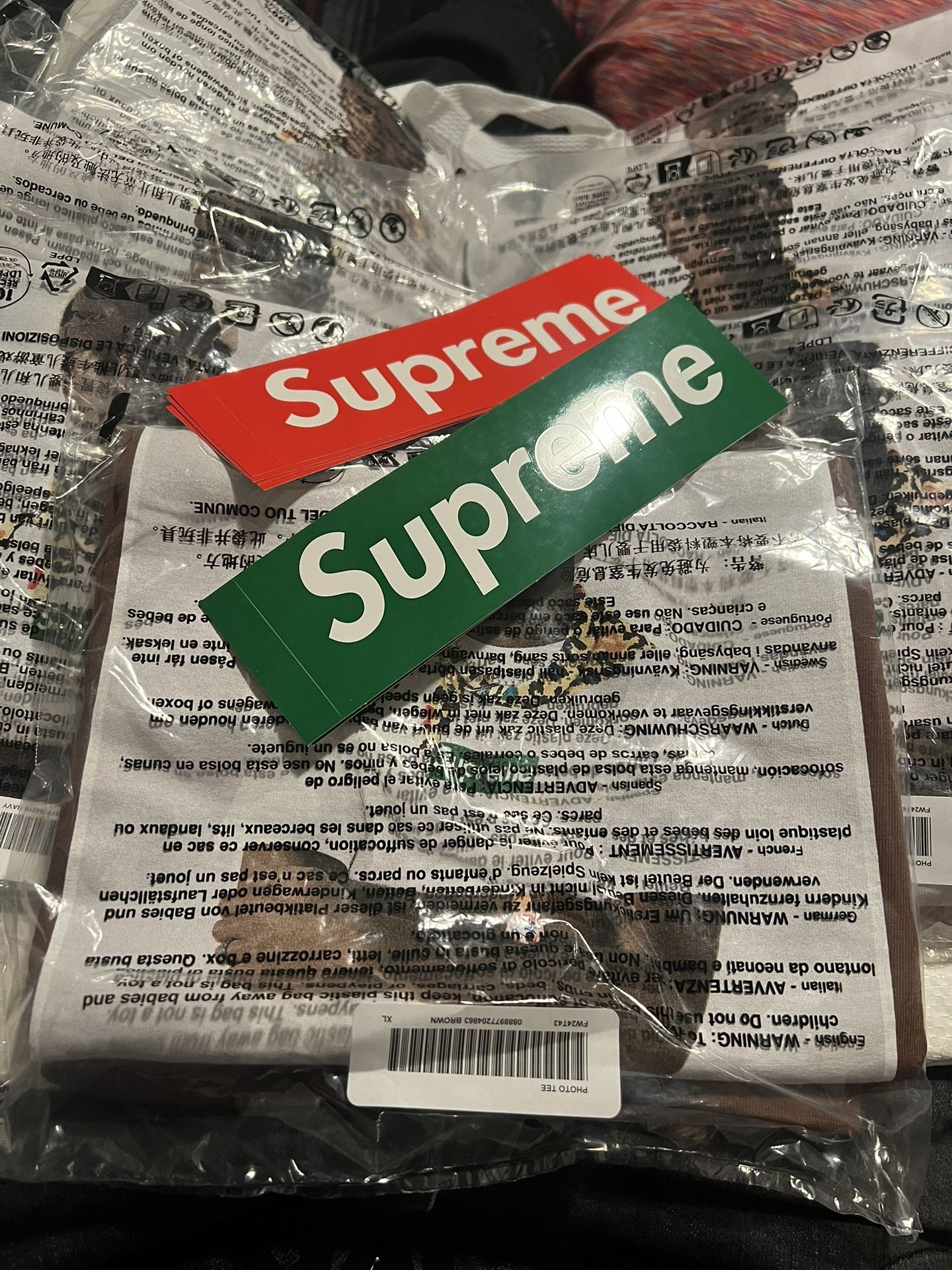 Supreme FW24 Tyler The Creator Tees S-XL Camo Zip Up Hoodie Also