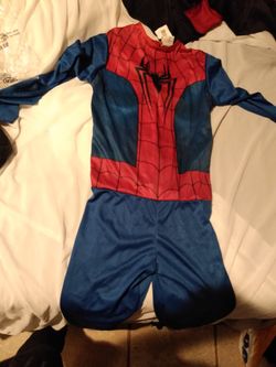 Spiderman kids costume 8/10 years old