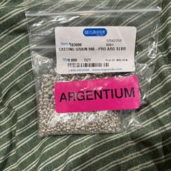 8oz Argentium 940 PRO Silver Casting Grain - Sealed Rio Grande Bag