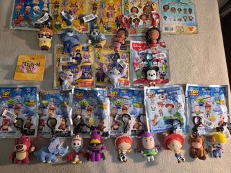 Bag Clips  & Earrings- Disney Characters - Zurg [CHASE], Lotso, Stitch (Flocked), Forkie, Bullseye, Chief Bogo, Flash, Buzz, Jessie, Mickey, Moana, Mo