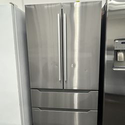 MIDEA 22.5 Cu. Ft. Counter-Depth 4-Door French Door Refrigerator