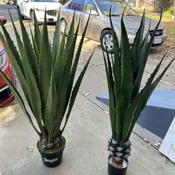 Fake Agave Plants About 4’ Tall $80 For Both 