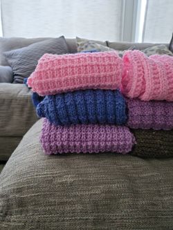 Kids Scarfs Assorted Colors 